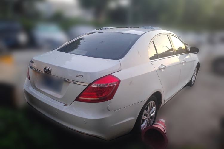 Used Geely Auto Emgrand 2014 Sedan 1.5L Manual Elite Model Rear Right 45 Deg