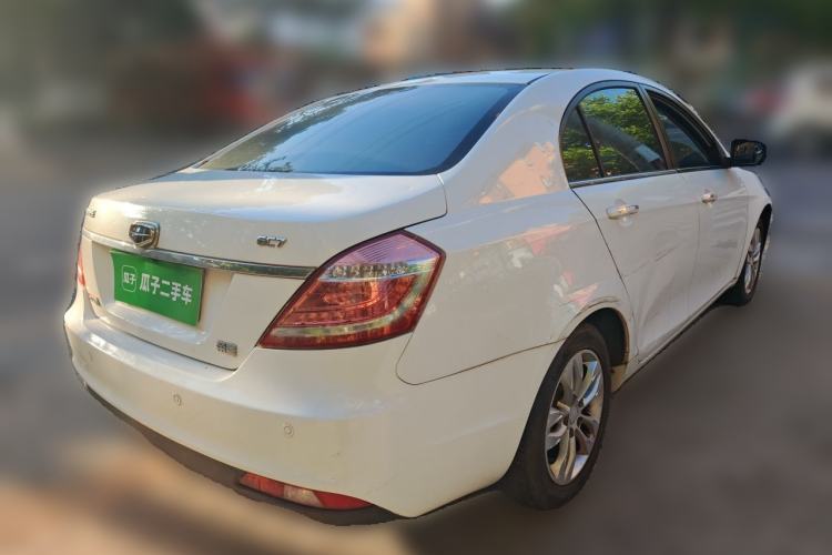 Used Geely Auto Emgrand 2014 Sedan 1.3T CVT Elite Model Rear Right 45 Deg