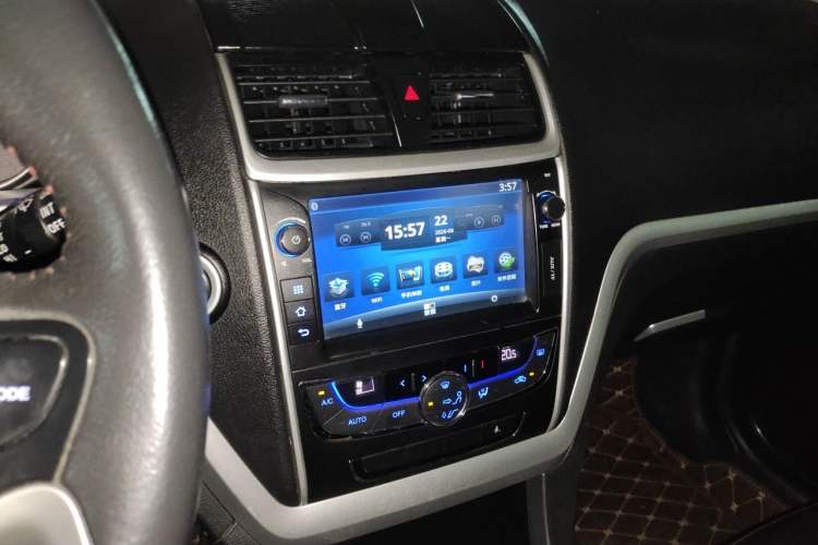 Used Geely Auto Emgrand 2014 Hatchback 1.5L Manual Elite Model Audio And AC Panel