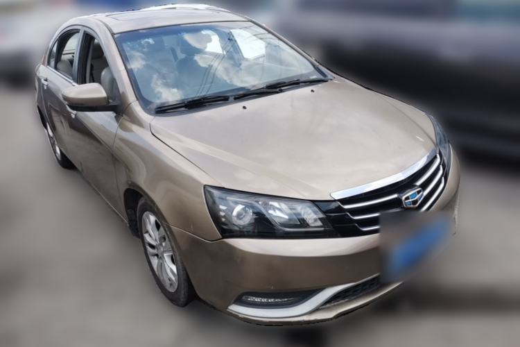 Used Geely Auto Emgrand 2014 Sedan 1.3T Manual Luxury Model Front Right 45 Deg