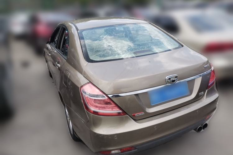 Used Geely Auto Emgrand 2014 Sedan 1.3T Manual Luxury Model Rear Left 45 Deg