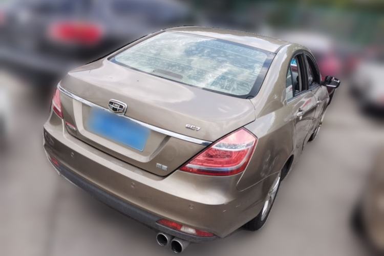 Used Geely Auto Emgrand 2014 Sedan 1.3T Manual Luxury Model Rear Right 45 Deg