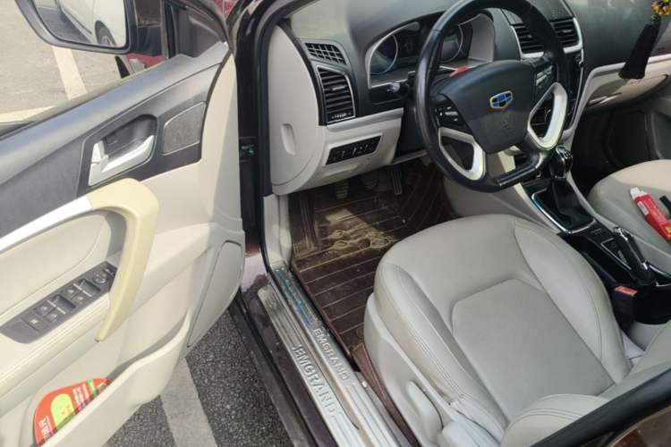 Used Geely Auto Emgrand 2015 Sedan 1.5L Manual - Top Trim Level Driver Seat