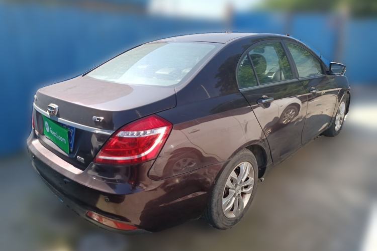 Used Geely Auto Emgrand 2015 Sedan 1.3T CVT Upward Edition Rear Right 45 Deg