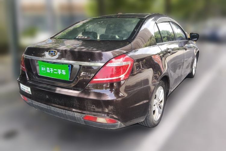 Used Geely Auto Emgrand 2015 Sedan 1.5L CVT Upward Version Rear Right 45 Deg