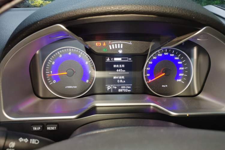 Used Geely Auto Emgrand 2015 Sedan 1.5L CVT Upward Version Instrument Cluster
