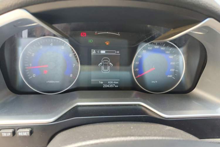 Used Geely Auto Emgrand 2015 Sedan 1.5L Manual - Top Trim Level Odometer Close Up