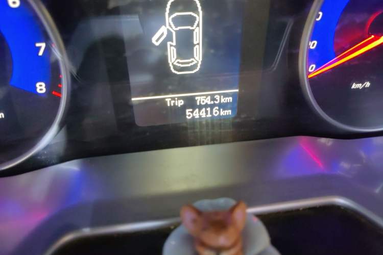 Used Geely Auto Emgrand 2015 Sedan 1.5L Manual - Top Trim Level Odometer Close Up