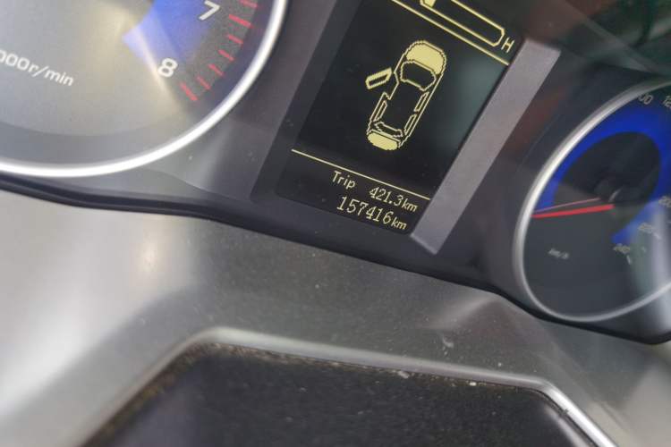 Used Geely Auto Emgrand 2015 Hatchback RS 1.5L Manual - Top Trim Level Odometer Close Up