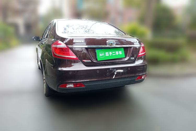 Used Geely Auto Emgrand 2015 Sedan 1.3T Manual Upward Edition Rear Left 45 Deg
