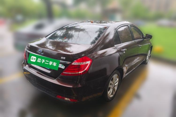 Used Geely Auto Emgrand 2015 Sedan 1.3T Manual Upward Edition Rear Right 45 Deg