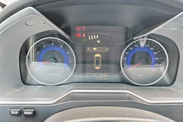Used Geely Auto Emgrand 2015 Sedan 1.5L Manual - Top Trim Level Instrument Cluster