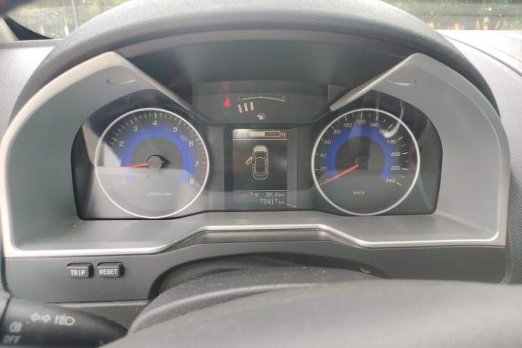 Used Geely Auto Emgrand 2015 Sedan 1.5L Manual - Top Trim Level Instrument Cluster