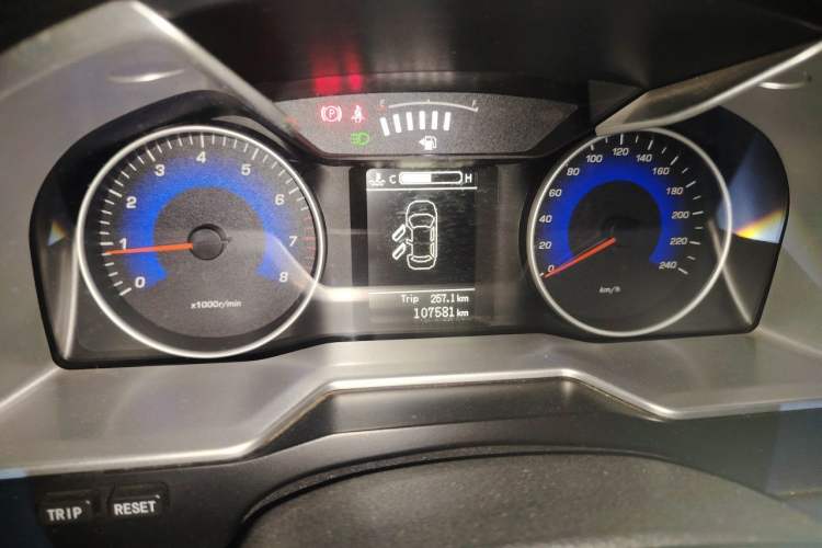 Used Geely Auto Emgrand 2015 Hatchback RS 1.5L Manual - Top Trim Level Instrument Cluster