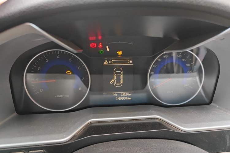 Used Geely Auto Emgrand 2015 Sedan 1.5L Manual - Top Trim Level Instrument Cluster