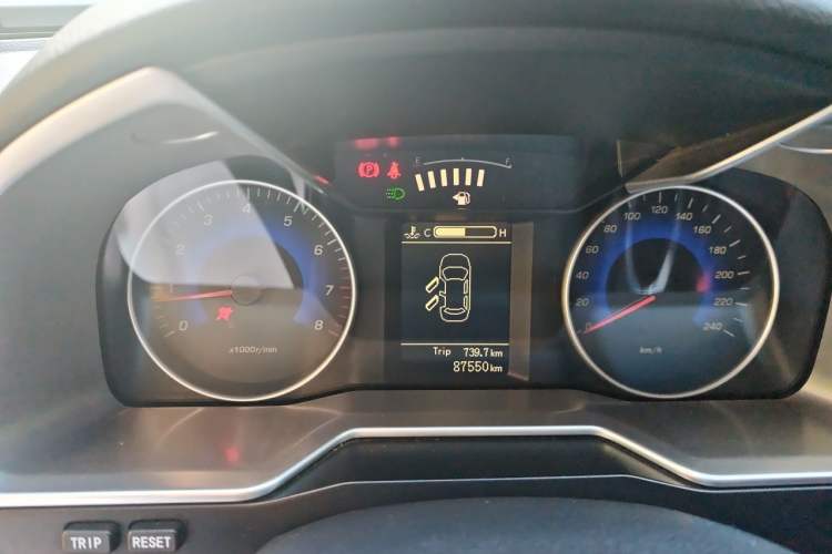 Used Geely Auto Emgrand 2015 Sedan 1.5L Manual - Top Trim Level Instrument Cluster