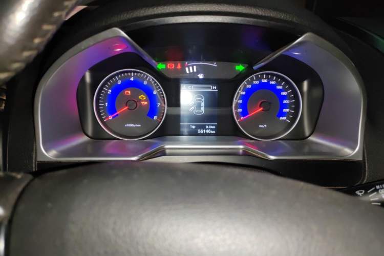 Used Geely Auto Emgrand 2015 Sedan 1.5L Manual - Top Trim Level Odometer Close Up