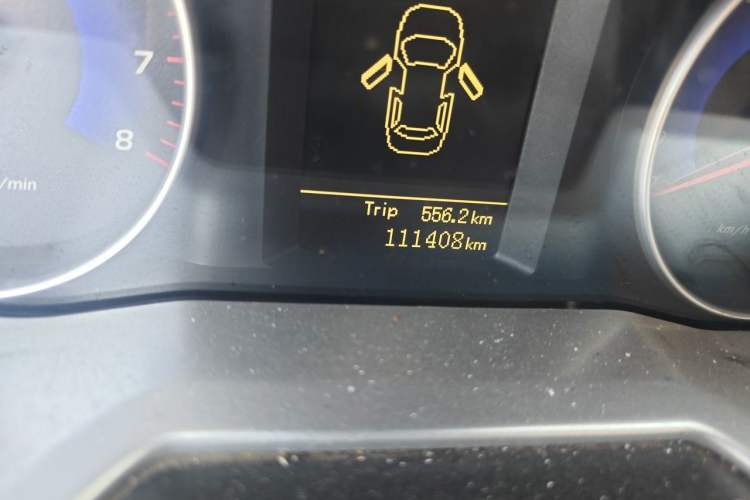 Used Geely Auto Emgrand 2015 Sedan 1.5L Manual - Top Trim Level Odometer Close Up