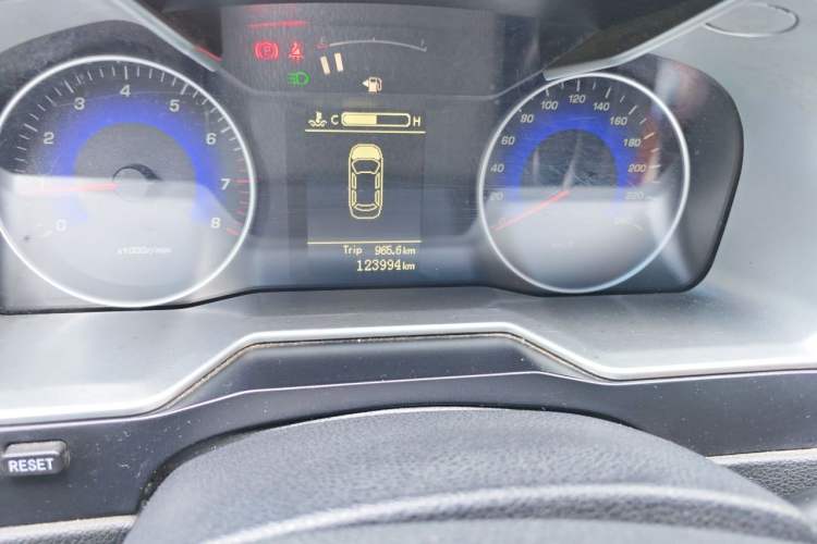 Used Geely Auto Emgrand 2015 Hatchback RS 1.5L Manual - Top Trim Level Odometer Close Up