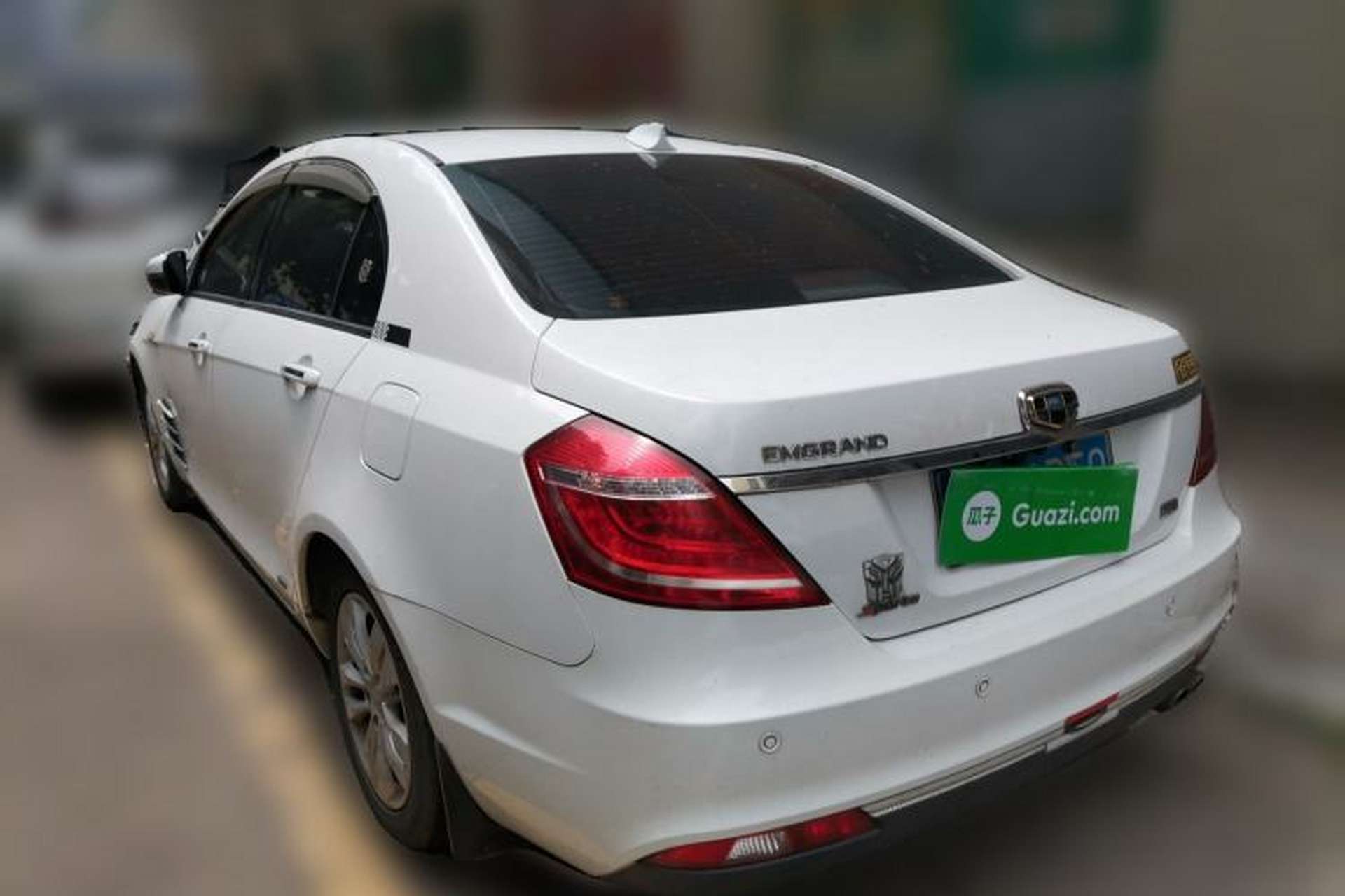 Used Geely Auto Emgrand 2015 Sedan 1.5L CVT Upward Version Rear Left 45 Deg