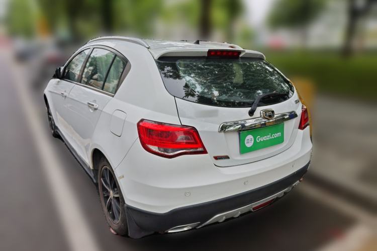 Used Geely Auto Emgrand 2015 Hatchback RS 1.3T CVT Top-Tier Version Rear Left 45 Deg
