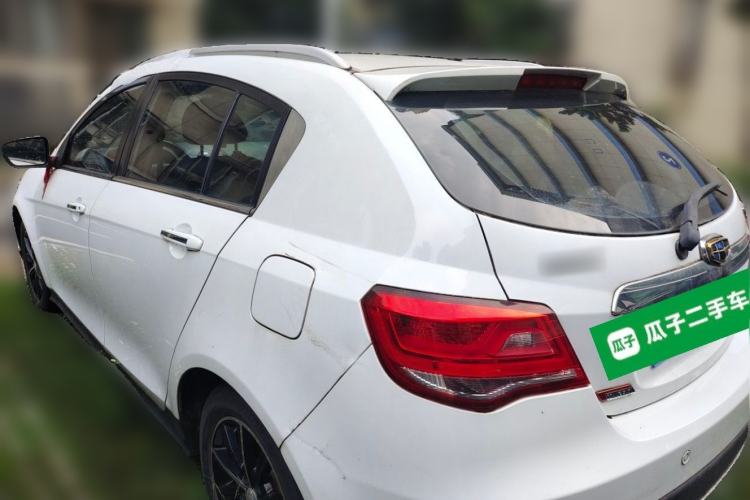Used Geely Auto Emgrand 2015 Hatchback RS 1.3T CVT Top-Tier Version Rear Left 45 Deg
