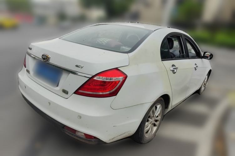 Used Geely Auto Emgrand 2015 Sedan 1.3T Manual Upward Edition Rear Right 45 Deg