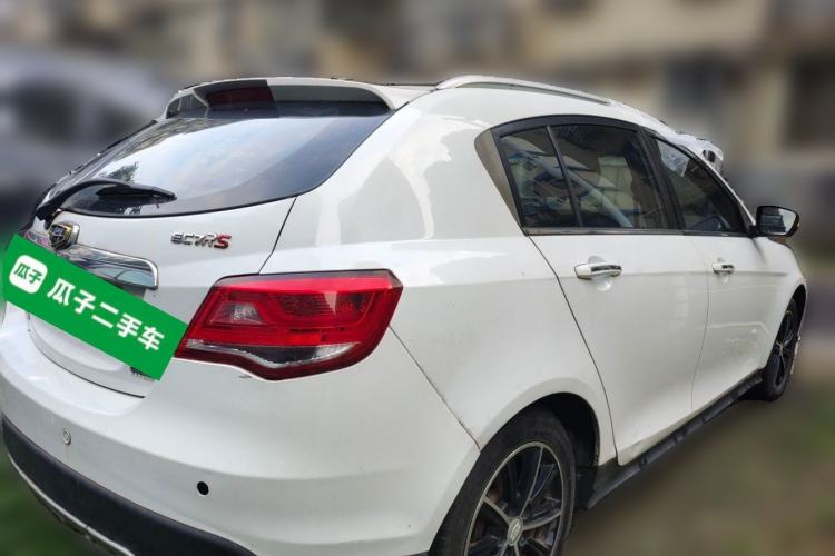 Used Geely Auto Emgrand 2015 Hatchback RS 1.3T CVT Top-Tier Version Rear Right 45 Deg