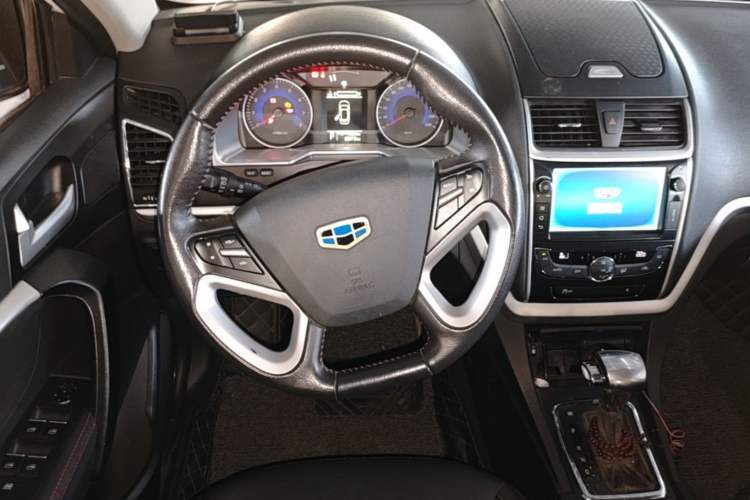 Used Geely Auto Emgrand 2015 Sedan 1.5L CVT Upward Version Steering Wheel