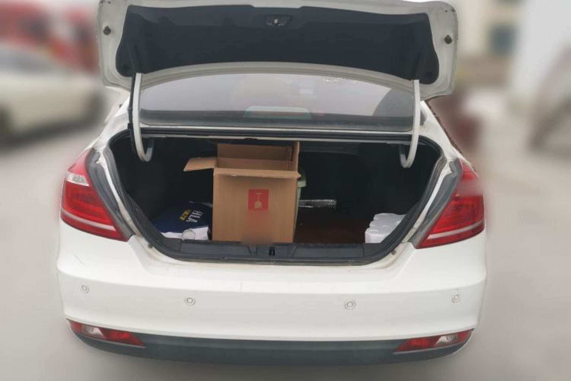 Used Geely Auto Emgrand 2015 Sedan 1.5L Manual - Top Trim Level Trunk