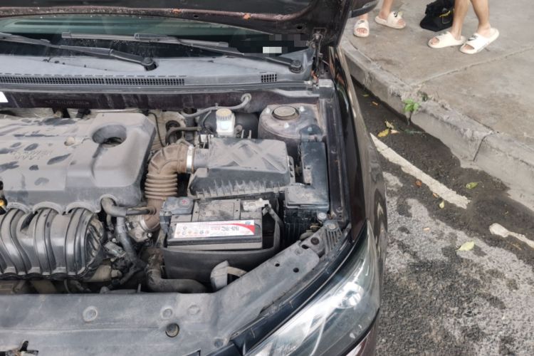 Used Geely Auto Emgrand 2016 Sedan 1.5L CVT Luxury Model Engine Bay Left