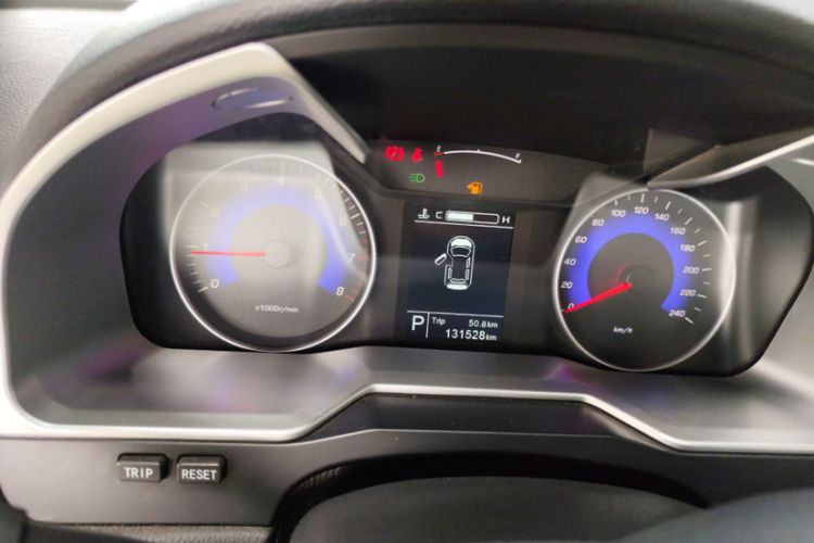 Used Geely Auto Emgrand 2016 Sedan 1.5L CVT Upward Version Odometer Close Up