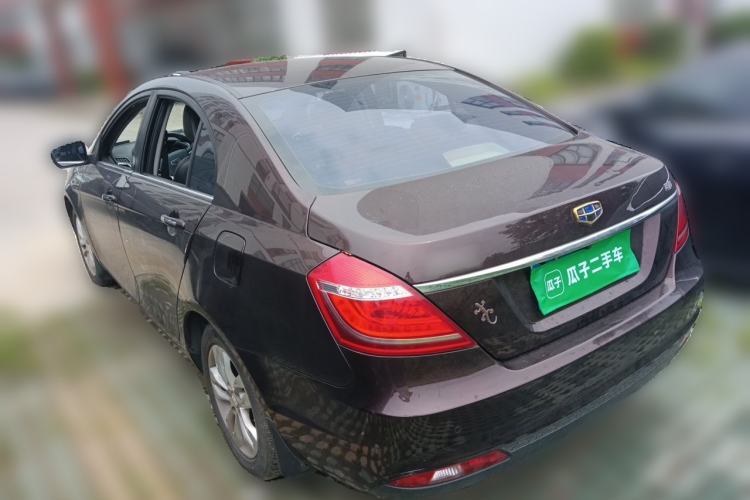 Used Geely Auto Emgrand 2016 Sedan 1.3T Manual Upward Edition Rear Left 45 Deg