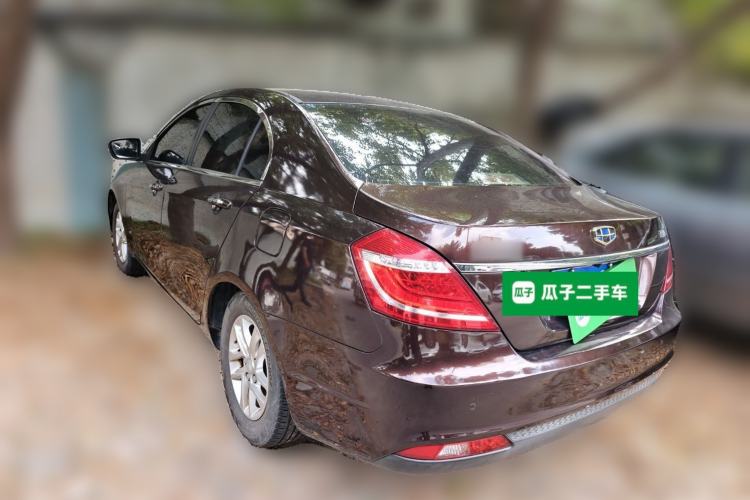 Used Geely Auto Emgrand 2016 Sedan 1.5L CVT Luxury Model Rear Left 45 Deg