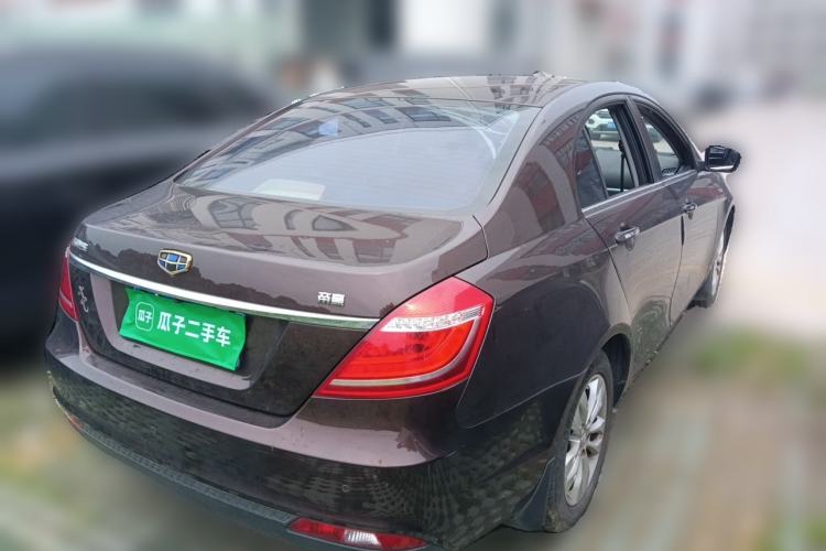 Used Geely Auto Emgrand 2016 Sedan 1.3T Manual Upward Edition Rear Right 45 Deg