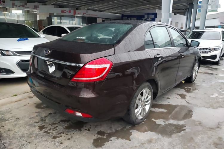 Used Geely Auto Emgrand 2016 Sedan 1.5L Manual Upward Edition Rear Right 45 Deg