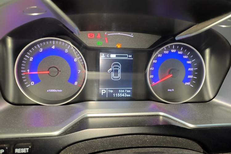 Used Geely Auto Emgrand 2016 Sedan 1.5L CVT Upward Version Instrument Cluster