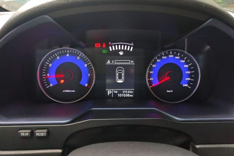 Used Geely Auto Emgrand 2016 Sedan 1.3T CVT Prestige Model Instrument Cluster