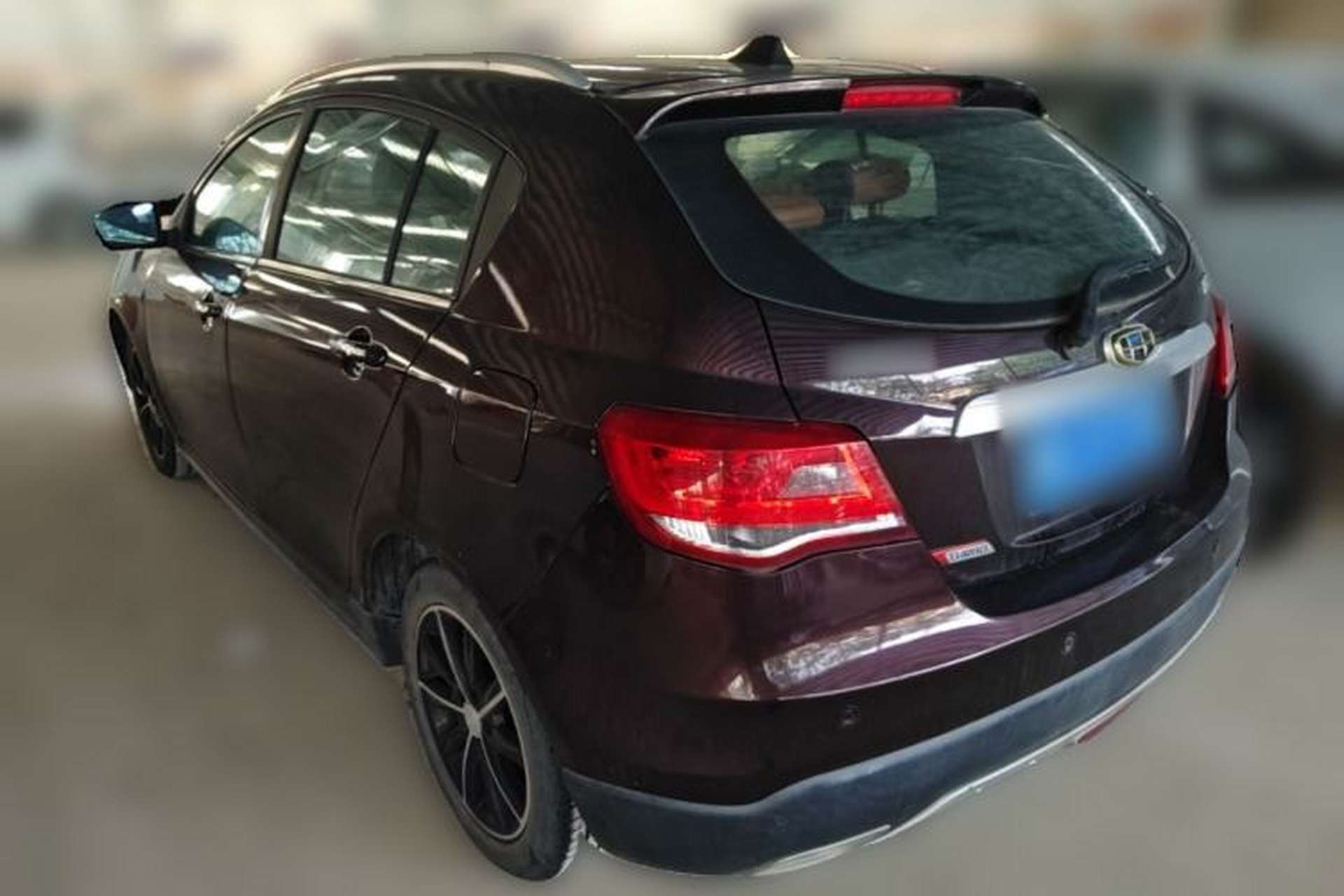 Used Geely Auto Emgrand 2016 Hatchback RS 1.3T CVT Top-Tier Version Rear Left 45 Deg