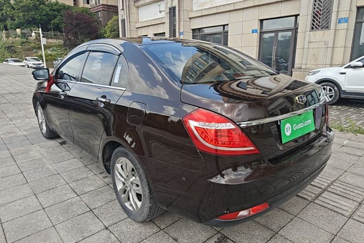 Used Geely Auto Emgrand 2016 Sedan 1.5L Manual Upward Edition Rear Left 45 Deg