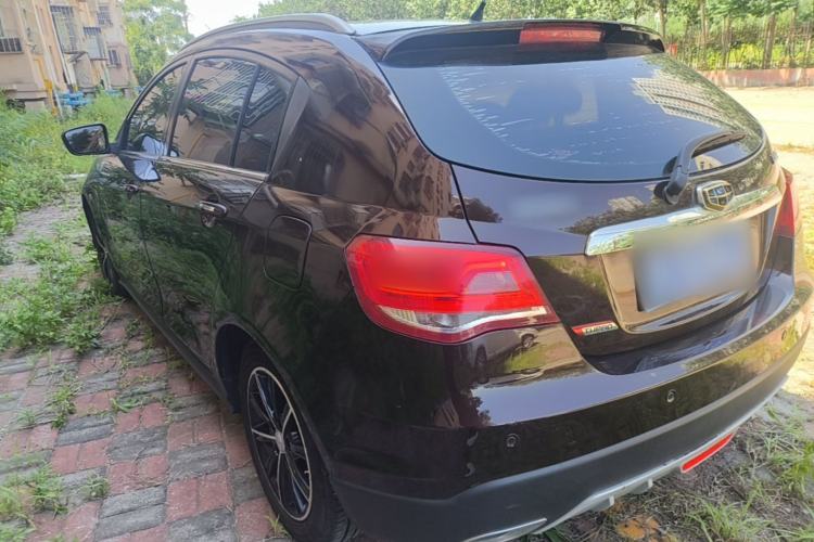 Used Geely Auto Emgrand 2016 Hatchback RS 1.3T CVT Top-Tier Version Rear Left 45 Deg