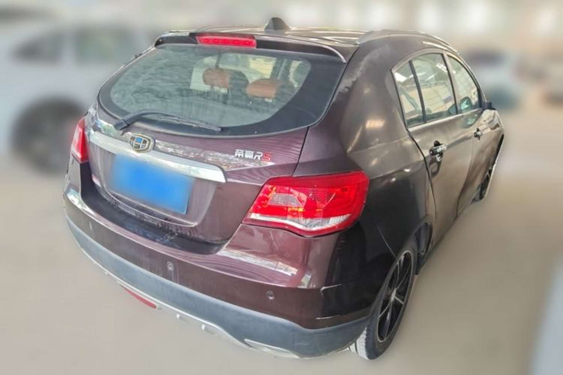 Used Geely Auto Emgrand 2016 Hatchback RS 1.3T CVT Top-Tier Version Rear Right 45 Deg