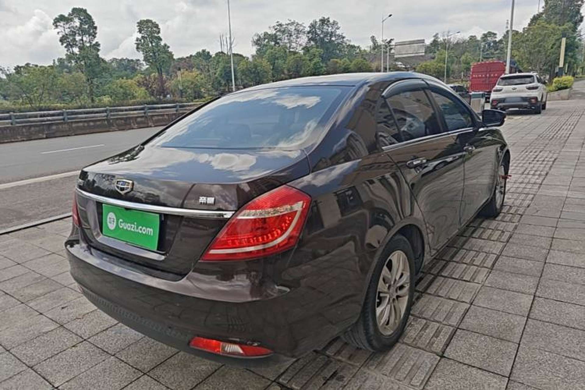 Used Geely Auto Emgrand 2016 Sedan 1.5L Manual Upward Edition Rear Right 45 Deg
