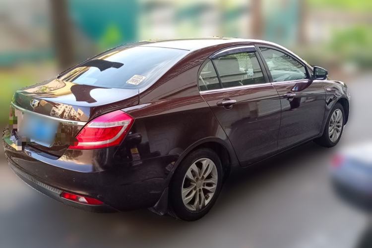 Used Geely Auto Emgrand 2016 Sedan 1.3T CVT Upward Edition Rear Right 45 Deg