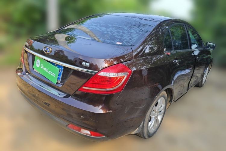 Used Geely Auto Emgrand 2016 Sedan 1.3T CVT Upward Edition Rear Right 45 Deg