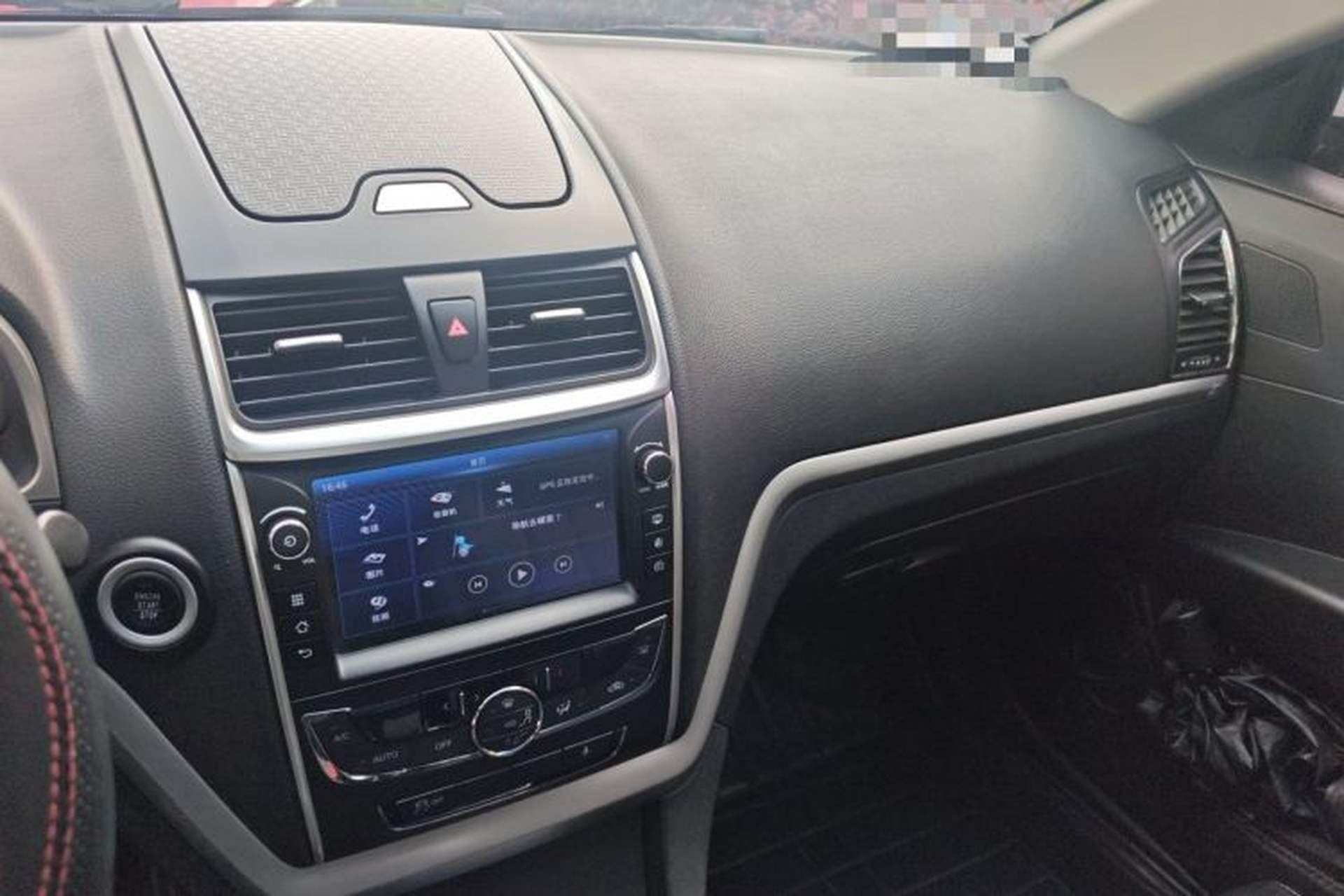 Used Geely Auto Emgrand 2016 Sedan 1.5L Manual Upward Edition Audio And AC Panel