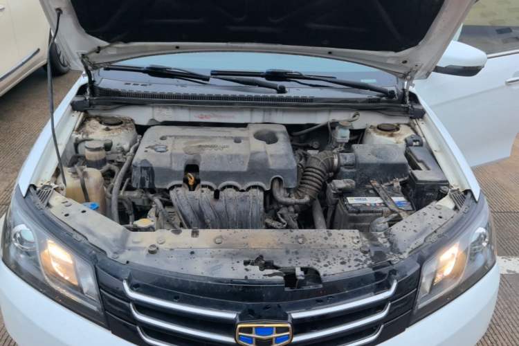 Used Geely Auto Emgrand 2016 Sedan 1.5L Manual Upward Edition Engine Bay