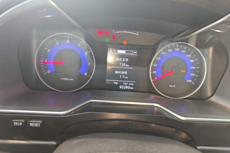 Used Geely Auto Emgrand 2016 Sedan 1.5L Manual Upward Edition Instrument Cluster