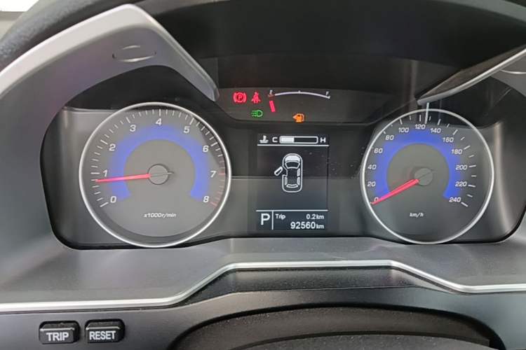 Used Geely Auto Emgrand 2016 Sedan 1.5L CVT Luxury Model Instrument Cluster