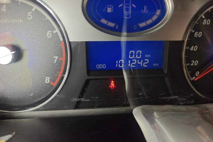 Used Geely Auto Emgrand  Odometer Close Up